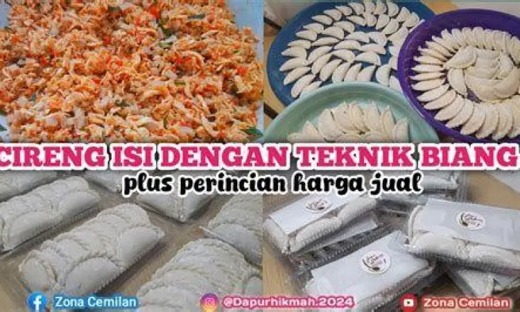 Teknik Biang Adonan proses mengaduk adonan biang cireng