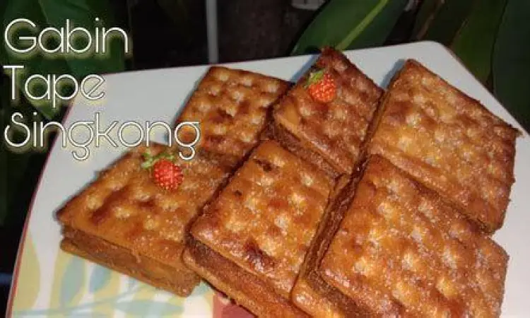 Bahan utama membuat kue gabin tape