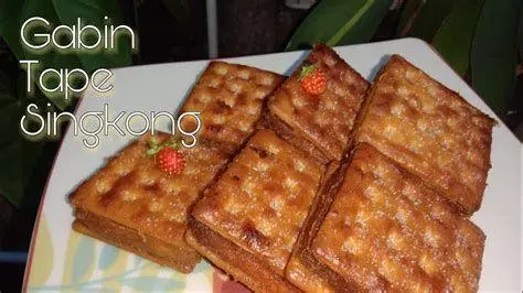 Bahan Gabin Tape Bahan utama membuat kue gabin tape