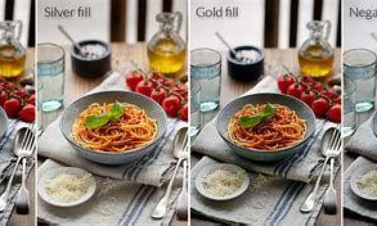 Pencahayaan alami untuk foto makanan enak