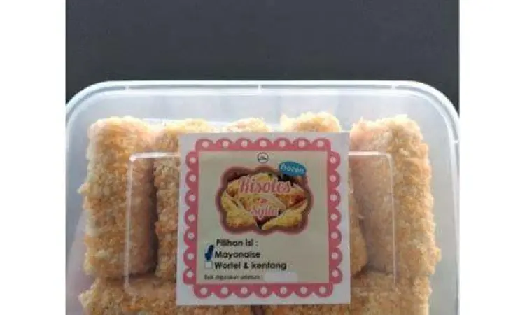 Kemasan risol mayo yang menarik untuk pengiriman