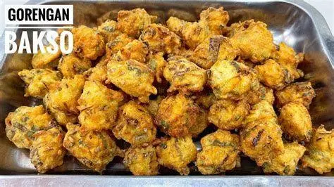 Gorengan Khas Bakso Malang Berbagai jenis gorengan untuk bakso malang
