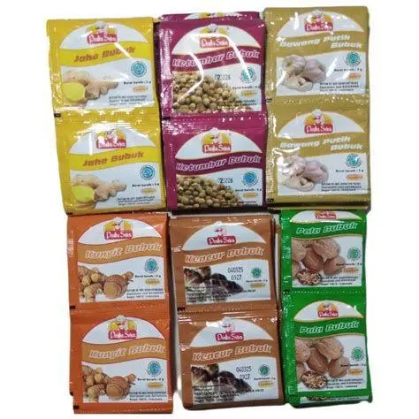 Rempah Utama Bobor Bayam Rempah tradisional untuk bumbu bobor bayam