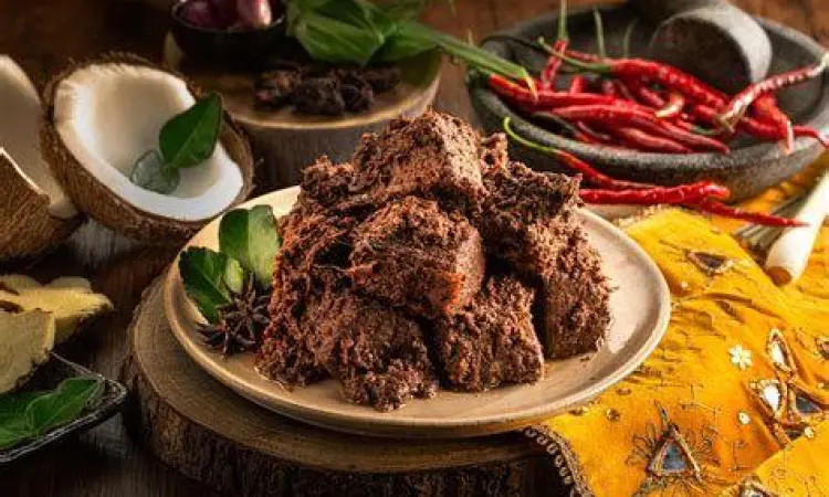 Rendang hitam asli padang