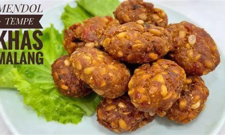 Bumbu Rempah Mendol Bumbu halus mendol tempe kencur daun jeruk