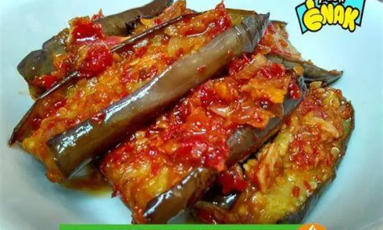 Sajian Akhir Terong Balado Hasil akhir resep terong balado yang lezat
