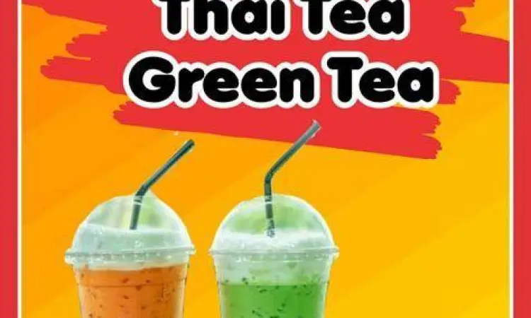 Varian Thai Green Tea dan Thai Tea Oranye