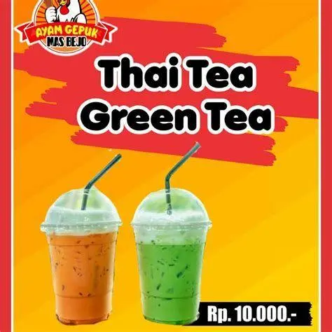 Inovasi Varian Thai Tea Varian Thai Green Tea dan Thai Tea Oranye