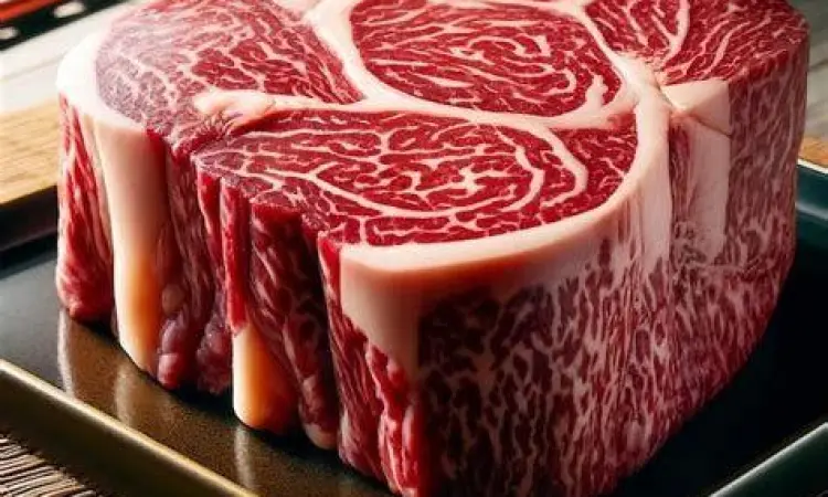 Marbling Wagyu Indoguna Tampilan marbling daging wagyu premium
