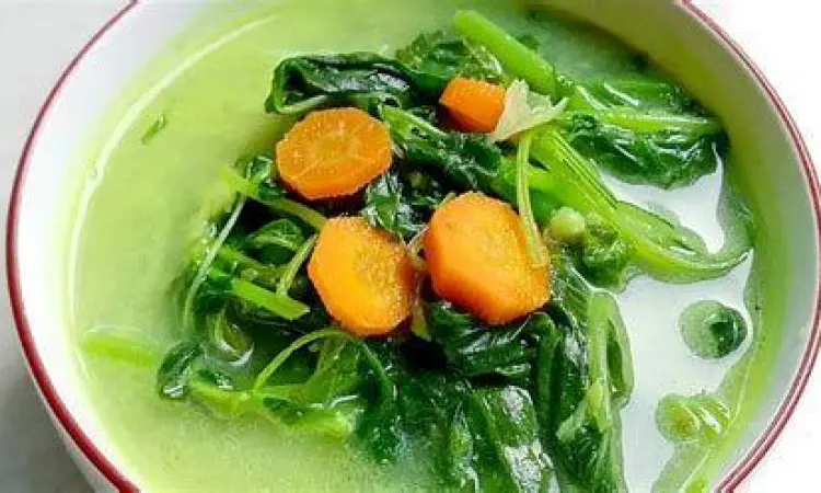 Cara Memasak Bobor Proses memasak bumbu halus untuk sayur bobor