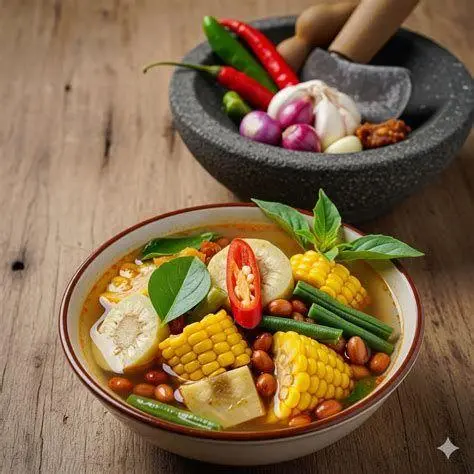 Bumbu Tradisional Sayur Asem Bahan-bahan bumbu tradisional untuk membuat sayur asem jawa