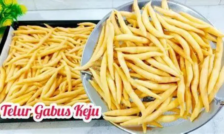 Bahan-bahan utama pembuatan kue telur gabus keju