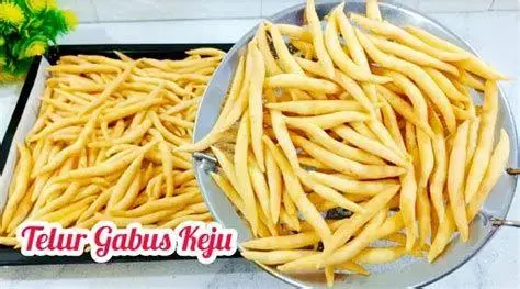 Bahan Kue Telur Gabus Bahan-bahan utama pembuatan kue telur gabus keju