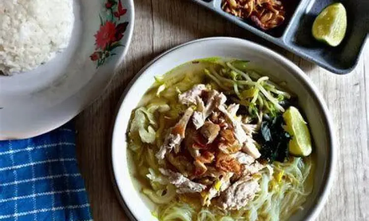 Langkah memasak soto ayam semarang di dapur