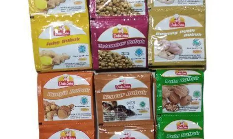 Rempah Bobor Bayam Rempah utama bumbu bobor bayam seperti kencur dan ketumbar