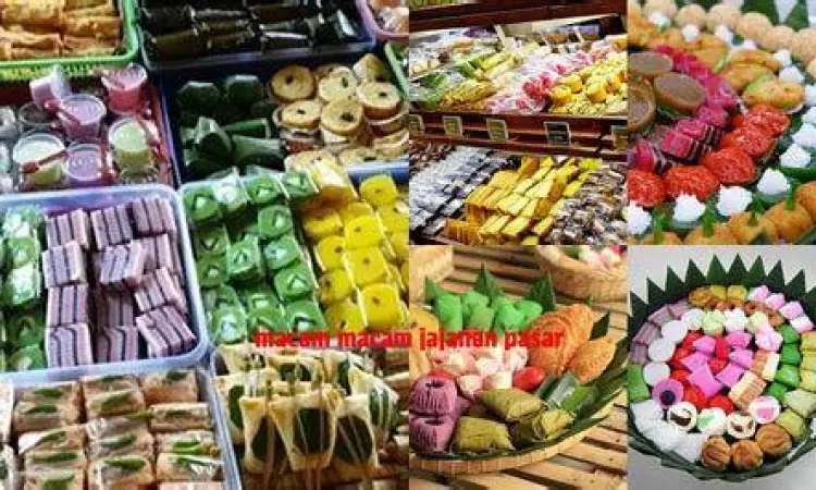 Deretan jajanan pasar tradisional di Jakarta Barat