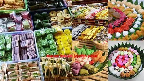 Jajanan Pasar Puri Deretan jajanan pasar tradisional di Jakarta Barat