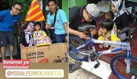 Hadiah Permen Yosan Pemenang hadiah permen Yosan