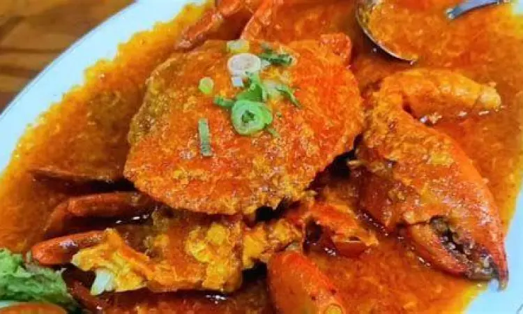 Kepiting Saus Padang Kepiting saus padang merah menggoda