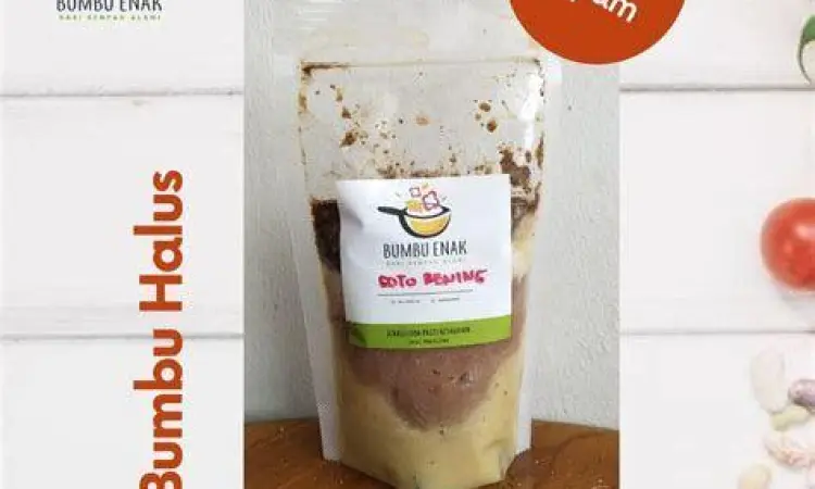 Bumbu halus kuning untuk soto ayam ceker