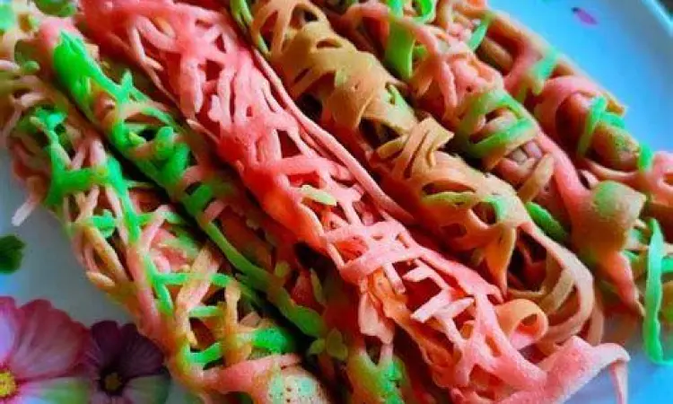 langkah membuat kue laba laba