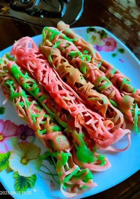 Tutorial Kue Laba Laba langkah membuat kue laba laba