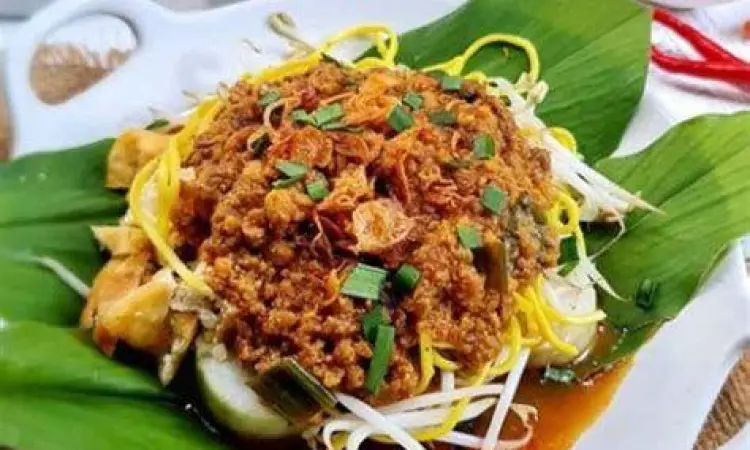 Proses pembuatan toge goreng bogor tradisional