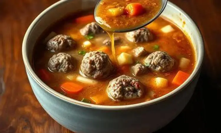 kuah bakso sapi bening dan gurih