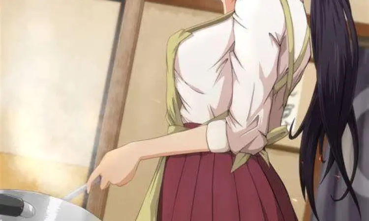 Kehangatan Masakan Rumah Karakter ayah dan anak memasak bersama di anime Amaama to Inazuma