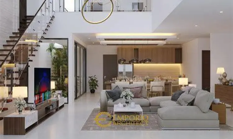 Interior Mewah Jakarta Desain interior rumah mewah kontemporer di Jakarta Selatan