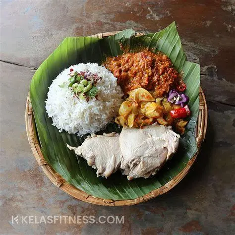 Menu Lengkap Ayam Pop Sajian lengkap ayam pop padang dengan nasi