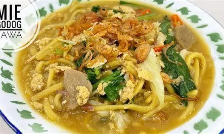 Bahan Utama Mie Godog Bahan-bahan segar untuk membuat mie godog