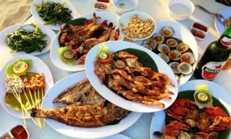 Kualitas Seafood Segar hidangan laut segar di restoran seafood terdekat