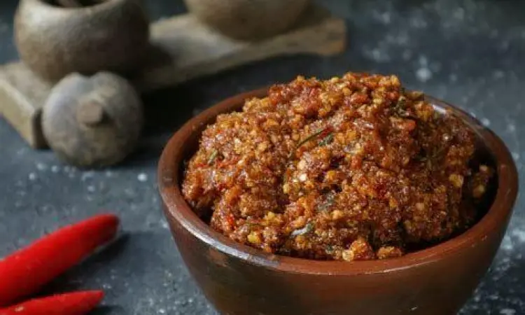 Bahan Utama Sambal Pecel bahan rempah sambal pecel