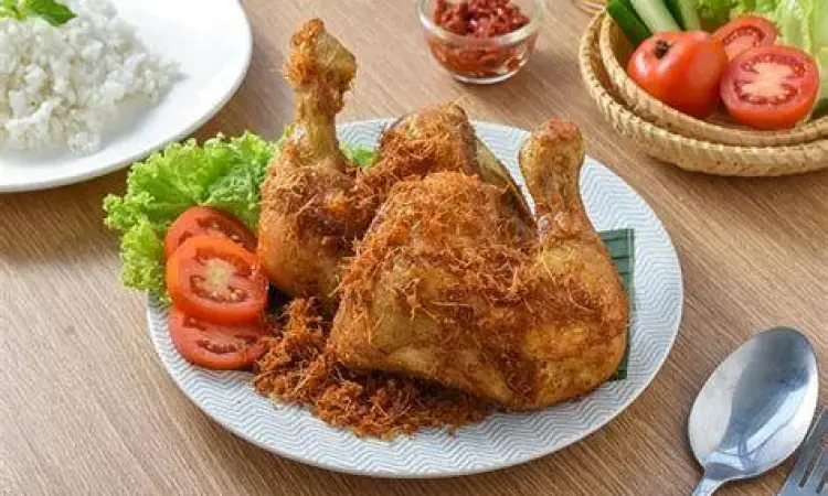 Ayam Goreng Kalasan Ayam goreng kalasan asli Yogyakarta yang manis gurih