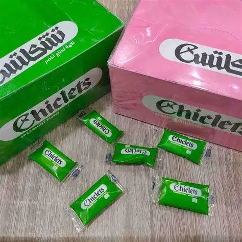 Chiclets Vintage Kemasan vintage permen karet Chiclets