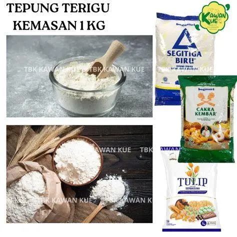 Kemasan Tepung Terigu Kemasan tepung terigu premium yang kedap udara