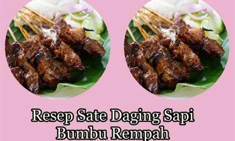 Proses perendaman daging sapi dengan bumbu rempah tradisional