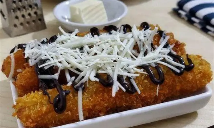 Variasi Topping Modern variasi topping kue pisang kukus