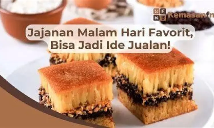 Suasana jajanan malam di kawasan kuliner Galaxy Bekasi