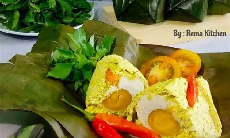 Bumbu rempah kuning untuk pepes tahu telur