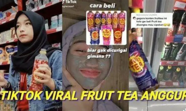 Varian Fruit Tea Blackcurrant yang viral