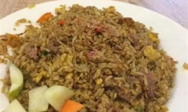 nasi goreng kambing solaria yang aromatik
