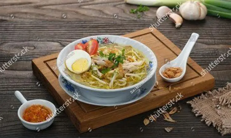 Proses Editing Foto Soto Editing foto soto ayam untuk media sosial