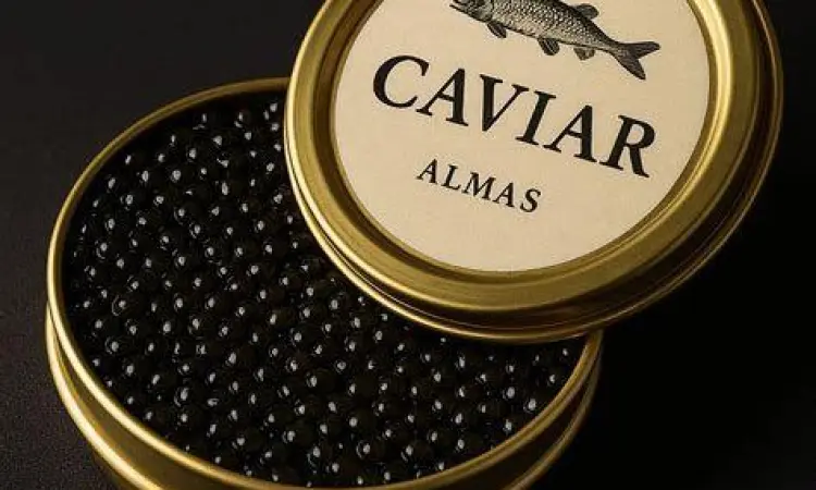 Kaviar Almas Mewah Kaviar Almas yang sangat langka