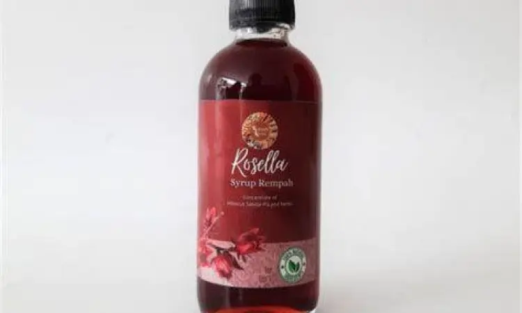 Sirup Rosella Alami Sirup Rosella merah khas Banten