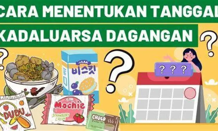 Cek Kadaluwarsa seseorang mengecek tanggal kadaluwarsa produk
