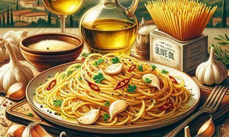 Bahan baku berkualitas untuk membuat aglio olio
