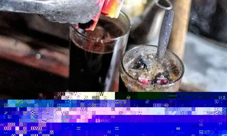 Proses Pembuatan Kopi Joss Proses pembuatan kopi joss dengan arang membara