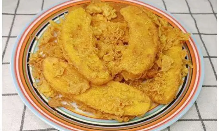 Konsistensi Adonan Pisang Goreng tekstur adonan pisang goreng yang pas